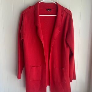 Milano Vibrant Burnt Orange Women's Cardigan